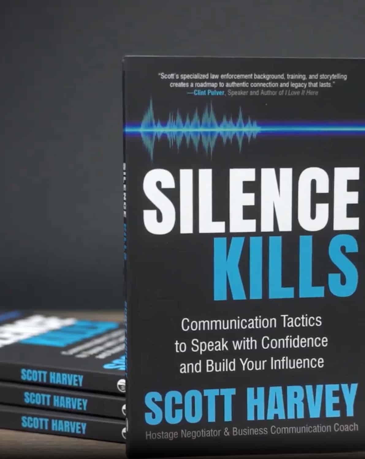 Silence Kills Book, by Scott Harvey